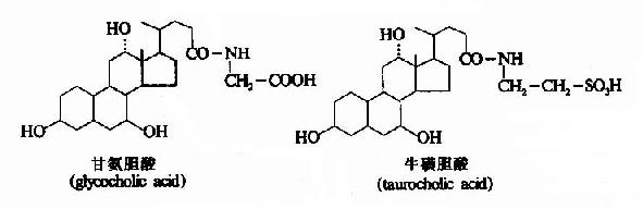 两种结合胆汁酸的结构
